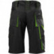 Bermuda homme 24.noir/vert citron. Gr. 46