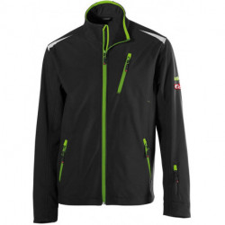 Veste homme 24. noir/vert citron. Gr. M