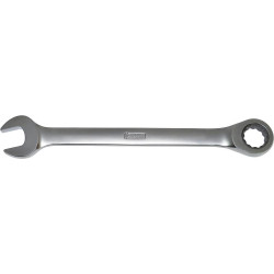 Clé à fourche à cliquet 22mm droit