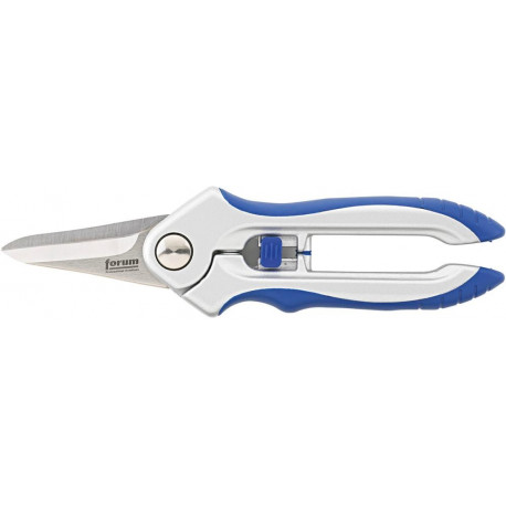 Cisaille mixte inox 200mm manche droite alu