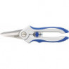 Cisaille mixte inox 200mm manche droite alu