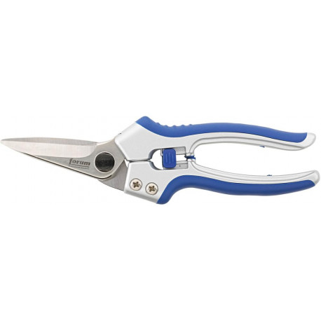 Cisaille mixte inox 200mm manche angulaire alu