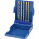 Foret SDS-plus 4 taillants 5 pcs.