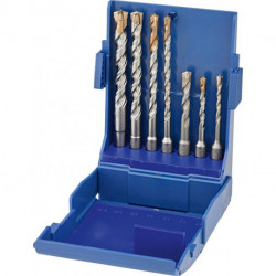 Foret SDS-plus 4 taillants 7 pcs.