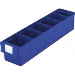 Boîte pour petites pièces PP 500x93x83 Jaune