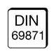 Mandrin de frettage D69871ADB 6.0x120mm SK40 WTE