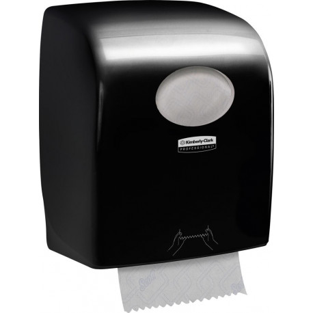 Distributeur d'essuie-mains roulés Scott 25cm. Noir