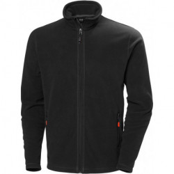 Veste polaire Oxford légère. noir Gr.S