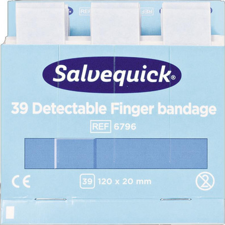 Recharge Salvequick détectable 6x30 pansements