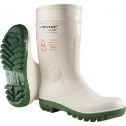 Botte Dunlop Acifort High Voltage.blanc. Taille 47