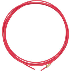 Guide-fil 1-1,2mm 4m rouge âme PTFE (version alu-acier inoxydable) A.BINZEL
