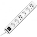 Multi prise 6 prises 45 Degré, blanc
