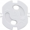 Cache prise protection enfant blanc