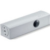 Ferme-porte à ciseaux TS 2000 NV blanc 9016 EN 2-4 sans tringlerie GEZE