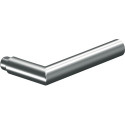 Pièce de perçage de poignée de porte 8906 VA Satino 4-KT.8mm DIN Gauche/Droite OGRO