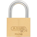 Cadenas à cylindre 75/50 gl.-7561 L.50mm corps de serrure MS gl.ABUS