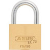 Cadenas à cylindre 75/50 gl.-7561 L.50mm corps de serrure MS gl.ABUS