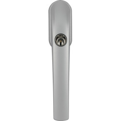 Poignée de fenêtre FG300 S AL0125 Alu.argent ferm.à clé ABUS