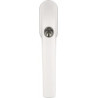 Poignée de fenêtre FG300 W AL0125 alu.blanc verrouillable ABUS