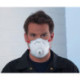 Masque de protection respiratoire 8833SV FFP3/V R D avec valve d'expiration 3M (Par 5)