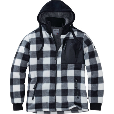 Chemise thermique Terrax Workwear taille XL noir/blanc TERRAX