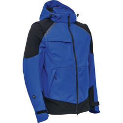 Veste softshell Working Xtreme taille 2XL bleu royal/noir ELKA RAINWEAR