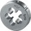 Filière métrique à pas fin, HSS, Filetage : M10, Pas 0,75 mm, Ø extérieur x hauteur 30 x 11 mm