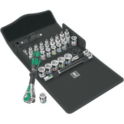 Jeu de clés à douilles 8100 SB ALL-in Zyklop Speed 35 pces. 3/8 pouces SW 6-19mm