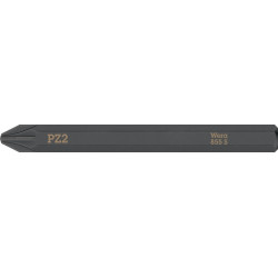 Embout Bit 855 S PZ 2x70mm 1/4 pouce 855 S PZ 2x70mm L.70mm WERA (Par 5)