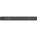 Embout Bit 867 S TORX 40x70mm 1/4 pouce TORX 40x70mm L.70mm WERA (Par 5)