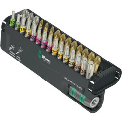 Assortiment d'embouts Bit-Check 30 Wood TX HF 1 30 pces PH/PZD/TX-HF WERA