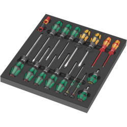 Module d'outils 9710 18 pcs.WERA