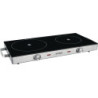 Plaque de cuisson double vitrocéramique COOK 4010 1800 W,1000 W ,réglable en continu GUTFELS