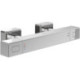 Mitigeur thermostatique de douche V&B UNIVERSAL 317x104x65mm, carré chrome