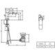 Mitigeur monocommandé V&B SUBWAY 3.0 ec 51x154x125mm Dur. 3,9 l/min chrome