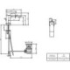 Mitigeur monocommandé V&B SUBWAY 3.0 ec 51x154x125mm Dur. 3,9 l/min chrome