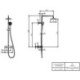 Système de douche V&B UNIVERSAL SHOWERS 278x576x1096mm chrome