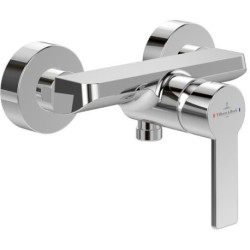 Mitigeur monocommandé V&B pour douche ARCHITECTURA montage mural, 218x130x137mm chrome