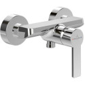 Mitigeur monocommandé V&B pour douche ARCHITECTURA montage mural, 218x130x137mm chrome
