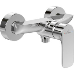 Mitigeur monocommandé V&B pour douche O.NOVO montage mural, 218x126x131mm chrome