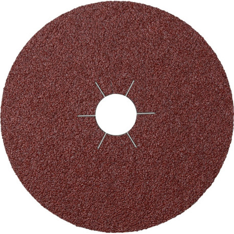 Disque fibre CS 561 D.115mm K.180 p.HO/métal corindon KLINGSPOR (Par 25)