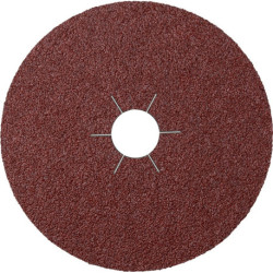 Disque fibre CS 561 D.125mm K.220 p.HO/métal corindon KLINGSPOR (Par 25)