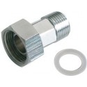 Compteur d'eau.1/2", Mess./chromé