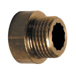 Raccord robinet laiton laiton1/2"x50mm lose