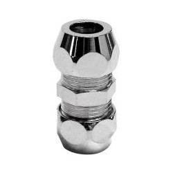 Double Raccord a compression 8 mm