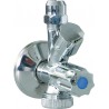 Sanitop-Wingenroth Soupape de branchement d'appareil ménager avec clapet anti-retour 12,7 x 10 mm