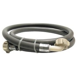 Appareil de connexion zuflauf pour lave-linge et lave-vaisselle Tuyau 1/2 X 2500 mm Gris
