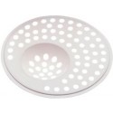 Tamis cheveux siphon 11,5 cm blanc