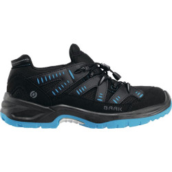 Chaussure de sécurité Homer Gr.44 noir/bleu S1P SRC ESD EN20345 textile BAAK