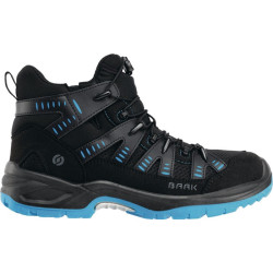 Botte de sécurité Hudson Gr.40 noir/bleu S1P SRC ESD EN20345 textile BAAK